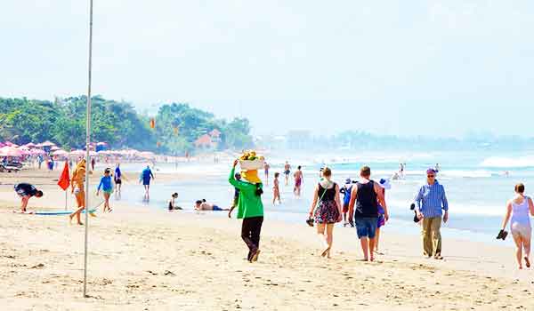 blue ocean beach bali