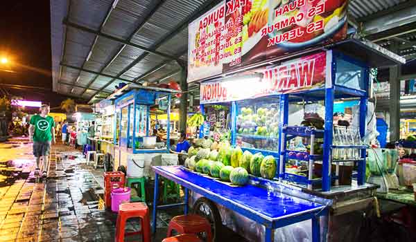 sanur night market bali