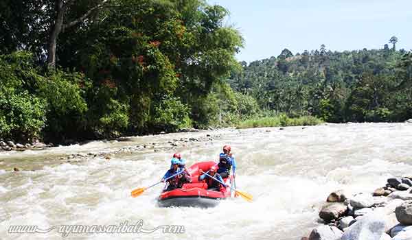 rafting di sungai alas aceh